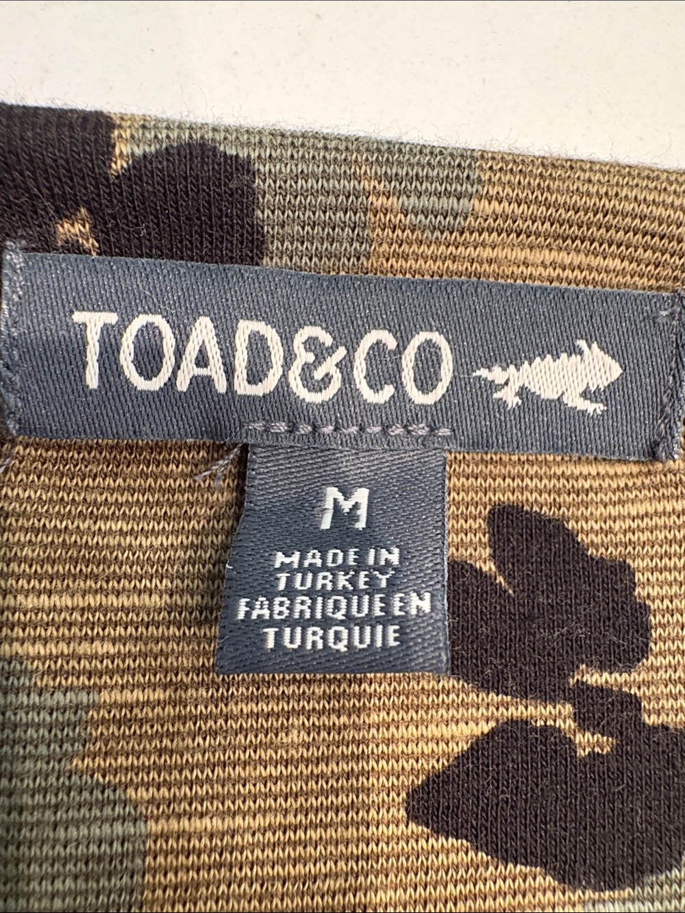 Toad&Co Women's Rosalinda Dress — Gourd Floral / Ikat Print Sz M - Picture 2 of 8